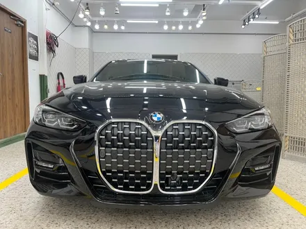 하남 BMW 4시리즈 전면 그릴 랩핑시공_미사랩핑_남양주랩핑_강동랩핑 / 하남 풍산동