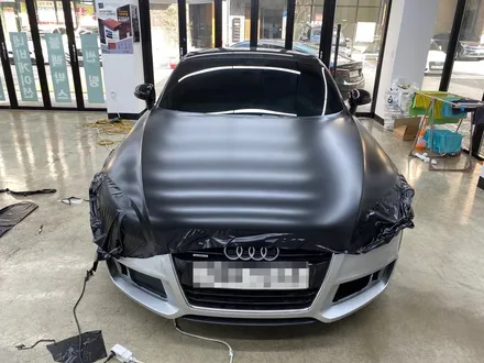 아우디 TT 사틴블랙 랩핑_서울랩핑_하남랩핑_사고처리_보험처리_남양주랩핑_별내랩핑_강동랩핑 / 하남 풍산동
