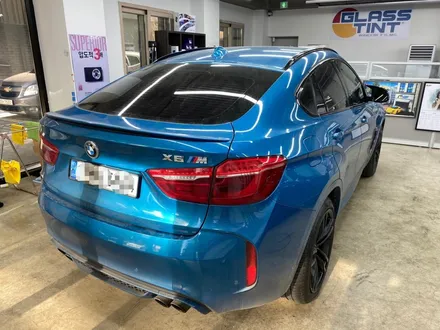 BMW X6M 사틴블랙락그레이메탈릭 전체랩핑시공_하남랩핑_미사랩핑_남양주랩핑_구리랩핑_강동랩핑 / 하남 풍산동