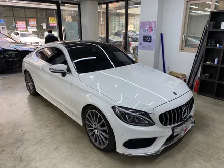 C43amg 쿠페 루프스킨, 사이드미러커버 포인트랩핑_덕소랩핑_다산랩핑_구리랩핑_위례랩핑_강동랩핑_마석랩핑 / 하남 풍산동