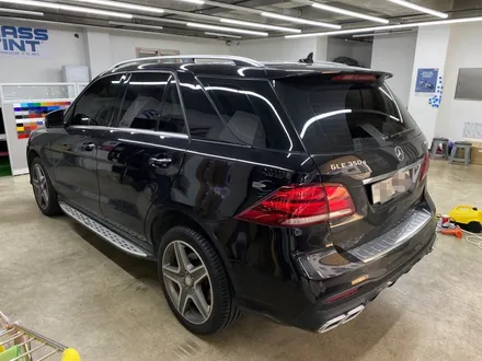 벤츠 GLE350 사틴블랙 전체랩핑시공_남양주랩핑잘하는곳 / 하남 풍산동