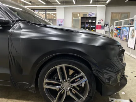 SQ5사틴블랙 사고 보험처리랩핑_하남랩핑_남양주랩핑_다산랩핑 / 하남 풍산동