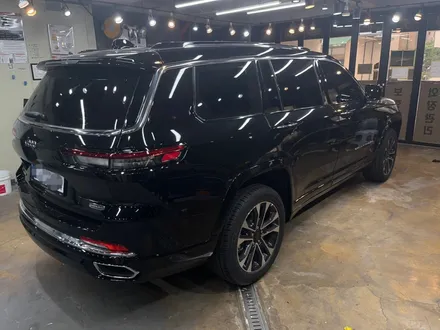 JEEP 그랜드체로키L 전체 크롬죽이기랩핑시공_하남랩핑_남양주랩핑 / 하남 풍산동
