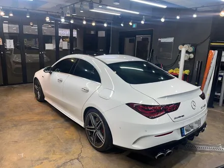 CLA45amg 부분랩핑 시공으로 포인트를 주다!_하남랩핑_미사랩핑_강동랩핑_위례랩핑_랩핑잘하는곳 / 하남 풍산동