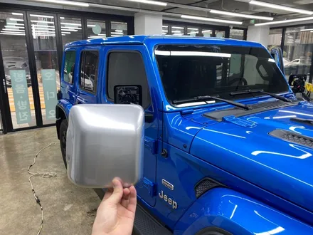 지프 랭글러 크롬 죽이기 포인트 랩핑시공_랭글러랩핑_남양주랩핑 / 하남 풍산동