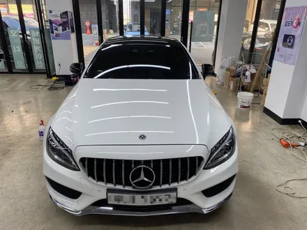 C43amg 쿠페 루프스킨, 사이드미러커버 포인트랩핑_덕소랩핑_다산랩핑_구리랩핑_위례랩핑_강동랩핑_마석랩핑 / 하남 풍산동