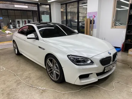 640i 사틴펄화이트 랩핑사고차 보험처리 시공 / 하남 풍산동