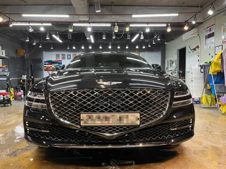 제네시스 G80 앞범퍼 PPF 시공_하남PPF_남양주PPF / 하남 풍산동