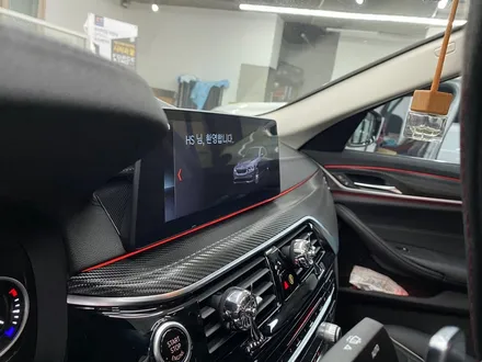 BMW G30 5시리즈 실내 카본블랙 랩핑_하남랩핑_서울랩핑_강동랩핑_구리랩핑_남양주랩핑 / 하남 풍산동