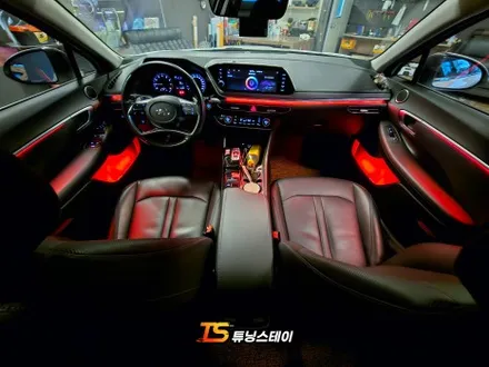쏘나타 DN8 엠비언트 드레스업 튜닝 끝판왕 순정컨디션 시공