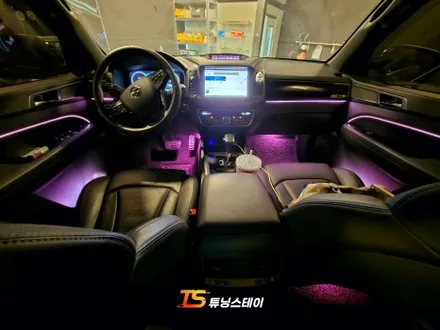 G4렉스턴 엠비언트 구리 엠비언트 전문샵에서 센터스피커까지 튜닝하면 이렇게 됩니다
