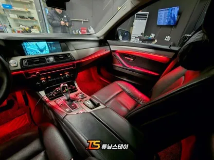 BMW 5시리즈 F10 엠비언트 시공 맛집 구리엠비언트 튜닝스테이