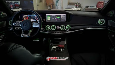 벤츠 S클래스 엠비언트 19년식 63AMG 송풍구 부메스터 시공으로 품격있게 / 구리, 남양주, 의정부, 양주