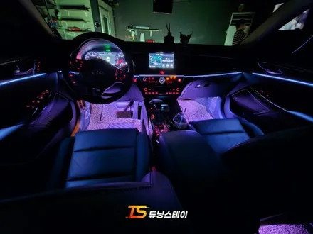 올뉴K7 엠비언트 구형 차량 분위기를 바꾸고 싶다면 무드등 라이트 시공이 정답