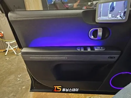 아이오닉5 엠비언트 순정연동으로 풋등까지 시공했더니 통일감 최고 / 구리, 남양주, 의정부, 양주