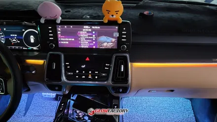 쏘렌토MQ4 엠비언트는 역시 무빙 글로우모션 잘하는 강원 글로우팩토리 / 구리, 남양주, 의정부, 양주