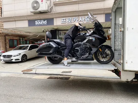 BMW K1600B 투어링 바이크의 품격 향상 포칼 스피커 장착 / 경기 성남 수정