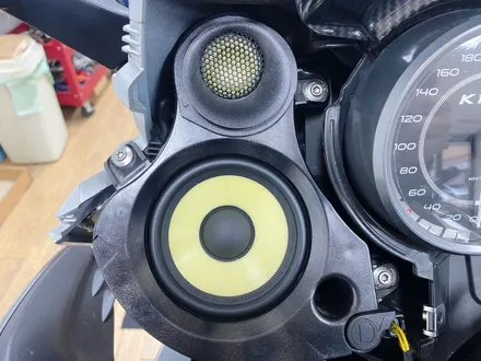 BMW K1600GT 봄 라이딩을 위한 포칼 스피커 작업 / 경기 성남 수정
