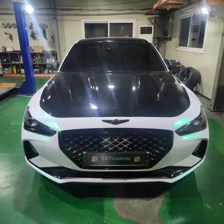 ★★ 제네시스 G70 타이니봇 전체랩핑 시공★★ 수원 튜닝 오산 튜닝 화성 튜닝