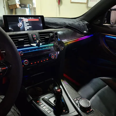 ★★BMW F82 M4 엠비언트 시공★★ 수원튜닝 오산튜닝 화성튜닝