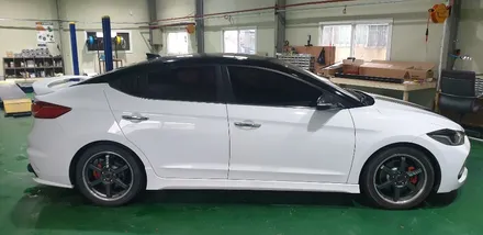 아반떼AD 컨버터블&바이퍼 라인 랩핑 오산튜닝 수원튜닝 화성튜닝