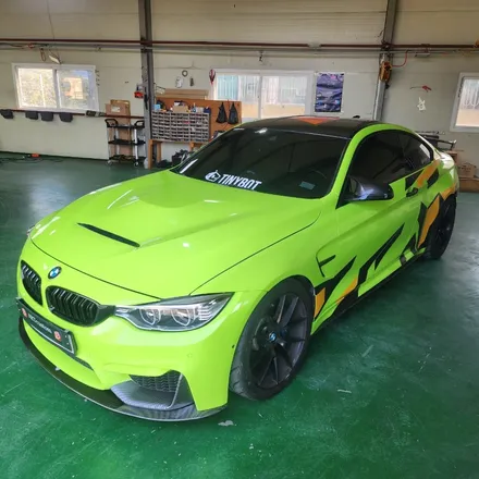 ★★BMW F82 M4 전체랩핑 시공★★