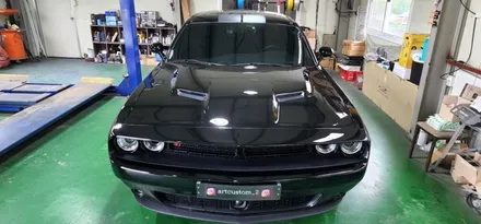 ★★닷지 챌린저 순정 데칼 랩핑시공★★ 수원 튜닝 오산 튜닝 화성 튜닝