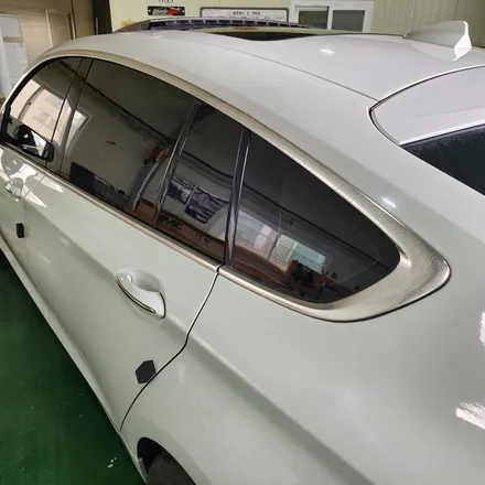 ★★ BMW 5gt 윈도우 크롬 죽이기 랩핑 시공★★ 수원 튜닝 오산 튜닝 화성 튜닝