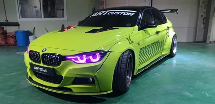 ★★BMW F30 330i 전체랩핑 시공★★ 수원튜닝 오산튜닝 화성튜닝