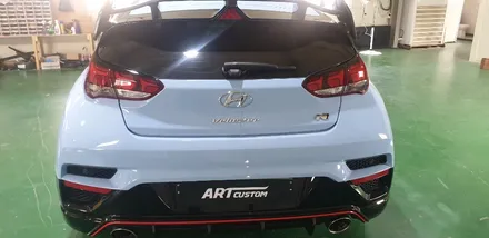 ★★벨로스터N 라이트필름 엠블럼 카본랩핑★★ 수원튜닝 오산튜닝 화성튜닝