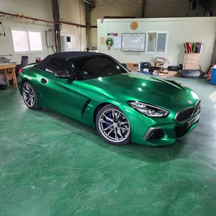 ★★ BMW Z4 전체랩핑 시공★★ 수원 튜닝 오산 튜닝 화성 튜닝