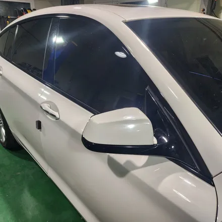 ★★ BMW 5gt 윈도우 크롬 죽이기 랩핑 시공★★ 수원 튜닝 오산 튜닝 화성 튜닝