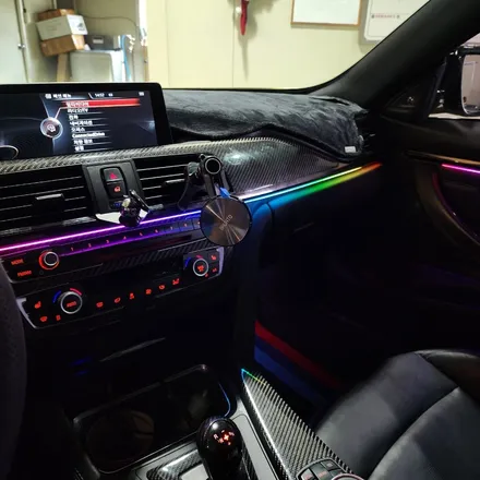 ★★BMW F82 M4 엠비언트 시공★★ 수원튜닝 오산튜닝 화성튜닝