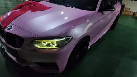 ★★ BMW 220D F22 타이니봇 체리핑크 전체랩핑★★ 수원 튜닝 오산 튜닝 화성 튜닝