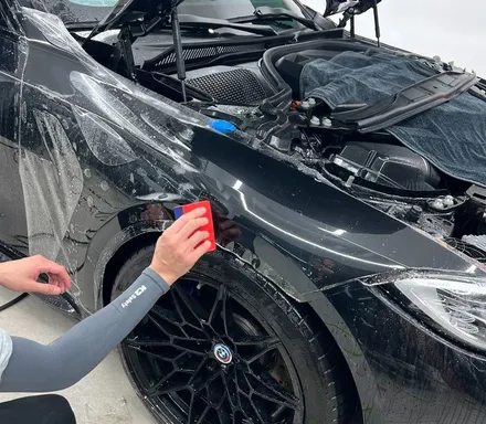 BMWM4 사고수리 후 PPF재시공, 다른업체에서 해도 될까? / 성남 판교 수정구
