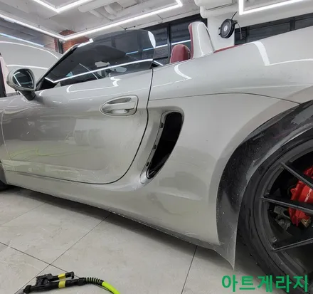 지인분께 추천받아 방문! 랩핑제거 후 프론트 PPF 패키지로 재탄생한 포르쉐 981 박스터 S, 중고차도 당연히 PPF로 보호 하셔야죠!! / 성남 아트게라지(고등동/PPF전문점) / 성남 판교 수정구