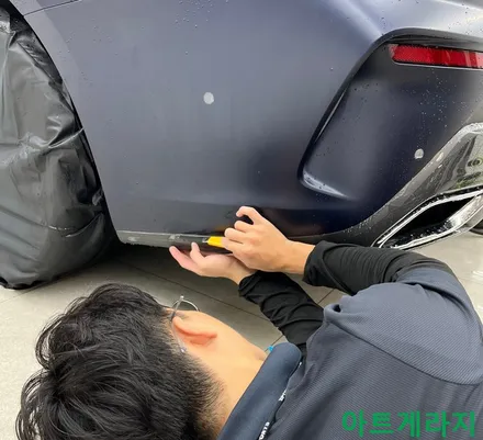 신차 PPF도 아트게라지에서! BMW M브랜드 탄생 50주년 기념 M850i xDrive 그란 쿠페 무광 전체 PPF 시공!! / 아트게라지(고등동/PPF전문점) / 성남 판교 수정구