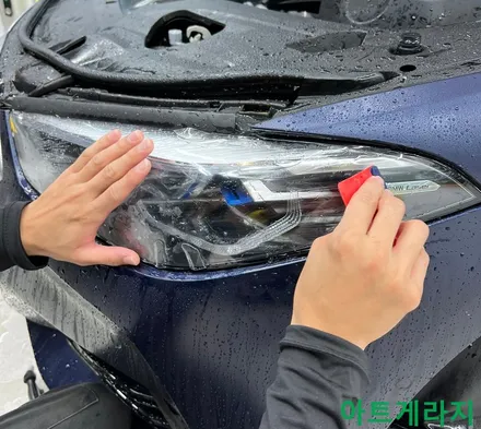 신차 PPF도 아트게라지에서! BMW M브랜드 탄생 50주년 기념 M850i xDrive 그란 쿠페 무광 전체 PPF 시공!! / 아트게라지(고등동/PPF전문점) / 성남 판교 수정구