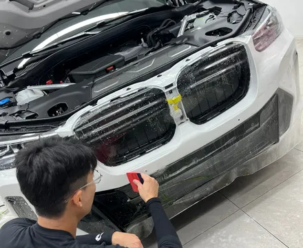 BMWX3 범퍼패키지로 완벽한 스톤칩보호 하기! / 성남 판교 수정구