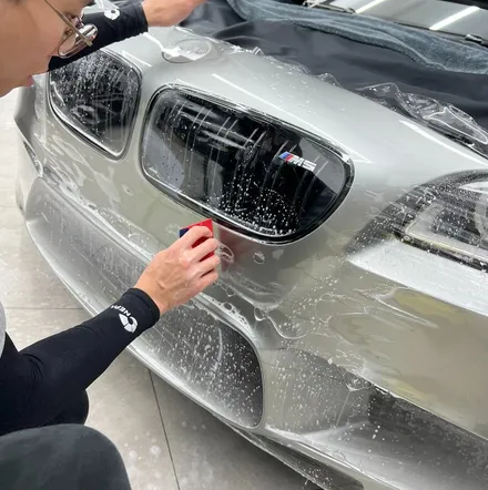 PPF보험처리 가능할까? BMW M5 PPF재시공 후기 / 성남 판교 수정구