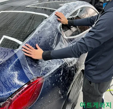 신차 PPF도 아트게라지에서! BMW M브랜드 탄생 50주년 기념 M850i xDrive 그란 쿠페 무광 전체 PPF 시공!! / 아트게라지(고등동/PPF전문점) / 성남 판교 수정구