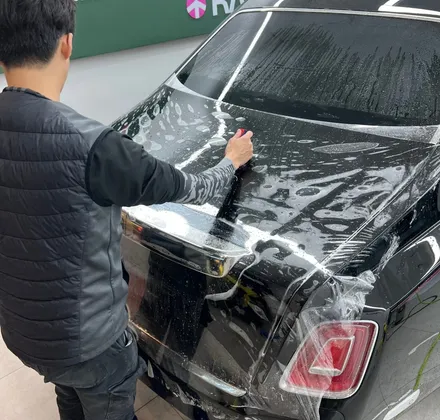 청담PPF 명실상부 럭셔리세단 끝판왕, 2023 국내1호 롤스로이스팬텀 PPF시공도 아트게라지에서 / 성남 판교 수정구