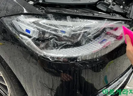 올 블랙의 품격, 벤츠 S580 전체 PPF로 품격을 더하다 / 성남 아트게라지(고등동/PPF전문점) / 성남 판교 수정구