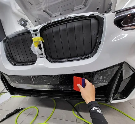 BMWX3 범퍼패키지로 완벽한 스톤칩보호 하기! / 성남 판교 수정구