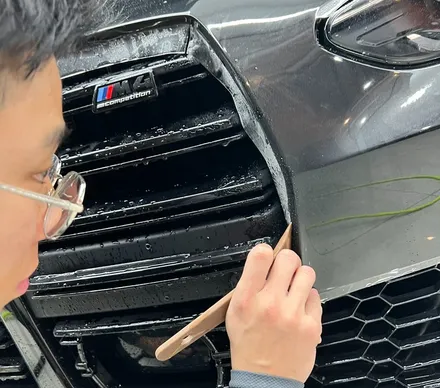 BMWM4 사고수리 후 PPF재시공, 다른업체에서 해도 될까? / 성남 판교 수정구