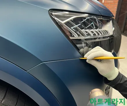 도장보호와 기분전환을 한번에! 아우디 2022 RSQ8 전체 무광PPF&실내PPF&유리발수코팅 / 성남 아트게라지(고등동/PPF전문점) / 성남 판교 수정구