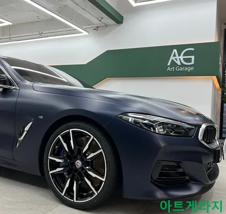 신차 PPF도 아트게라지에서! BMW M브랜드 탄생 50주년 기념 M850i xDrive 그란 쿠페 무광 전체 PPF 시공!! / 아트게라지(고등동/PPF전문점) / 성남 판교 수정구