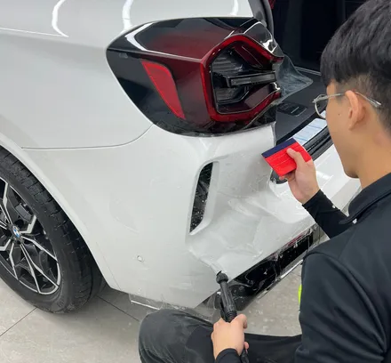 BMWX3 범퍼패키지로 완벽한 스톤칩보호 하기! / 성남 판교 수정구