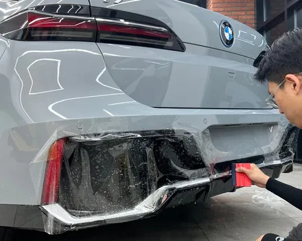 BMWI7 교통사고 PPF재시공, 보험처리로 부담없이 완벽복원! / 성남 판교 수정구