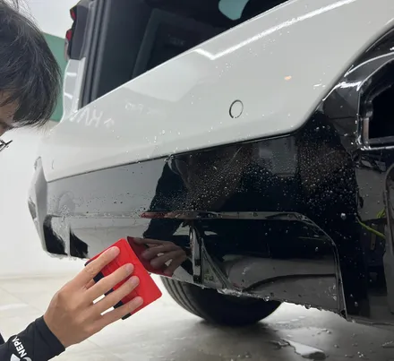 BMWX3 범퍼패키지로 완벽한 스톤칩보호 하기! / 성남 판교 수정구